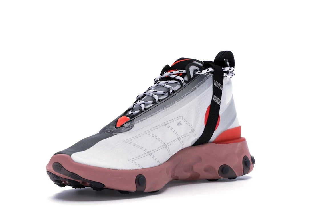 React Runner Mid WR ISPA White Light Crimson - AT3143-100