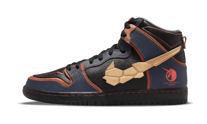 Nike SB Dunk High RX-0 Unicorn Gundam 02 Banshee – limitierter Sneaker bei Shade Studios
