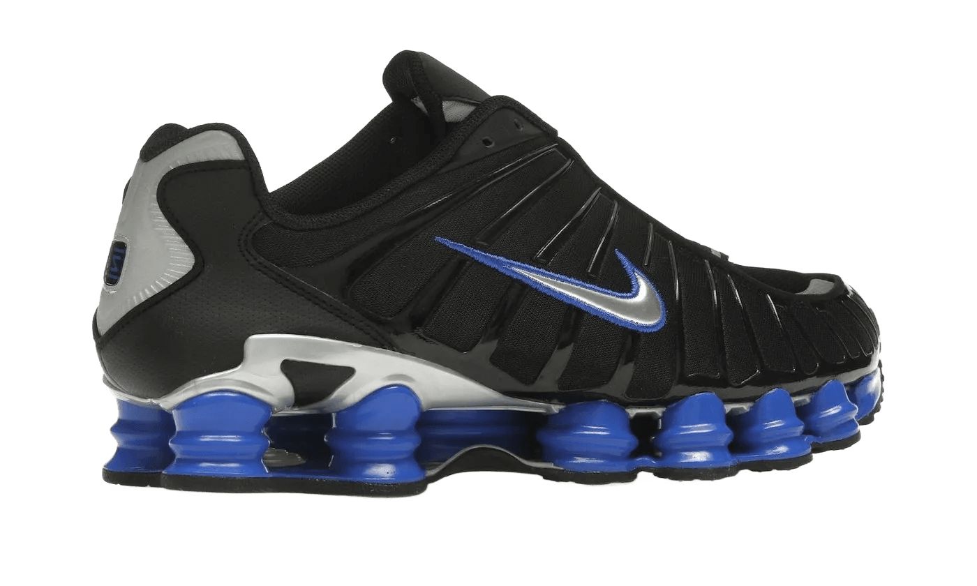 Nike Shox TL Black Racer Blue Metallic Silver