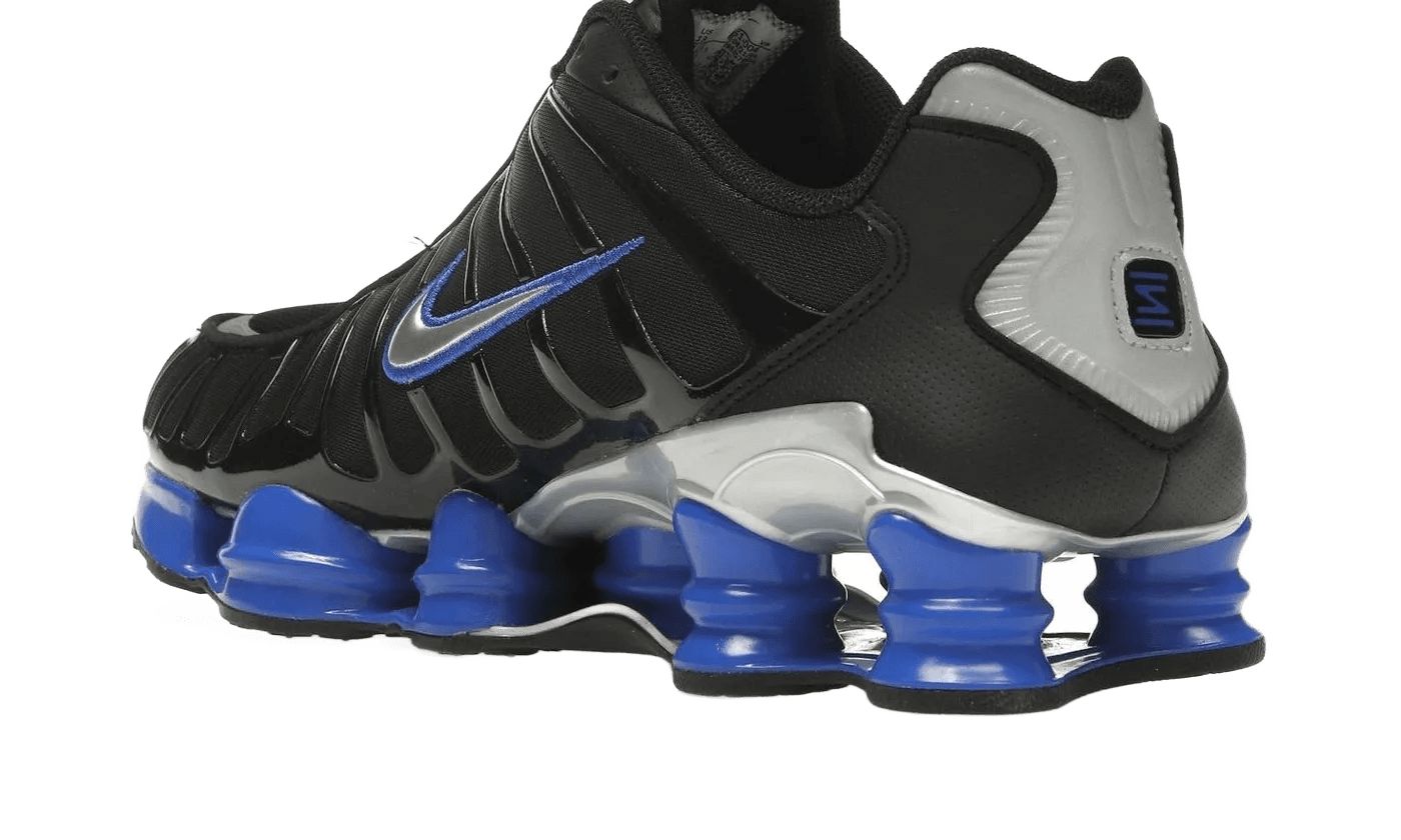 Nike Shox TL Black Racer Blue Metallic Silver