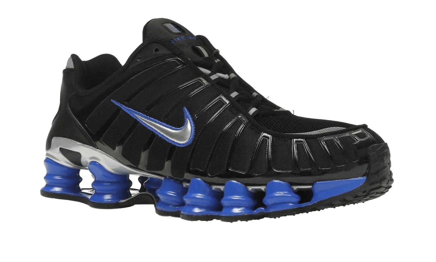 Nike Shox TL Black Racer Blue Metallic Silver