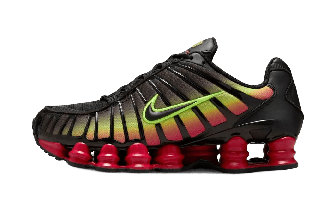 Nike Shox TL Volt Fire Red HJ9609 001 Shade Studios