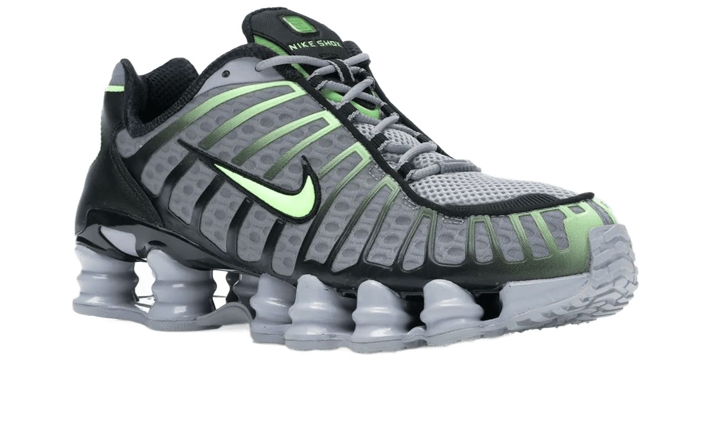 Nike Shox TL Wolf Grey Lime Blast