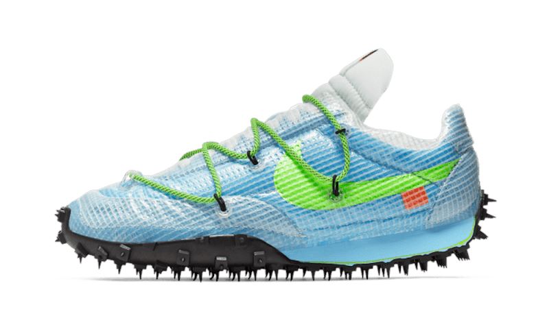 Nike Waffle Racer Off-White Vivid Sky – limitierter Sneaker bei Shade Studios
