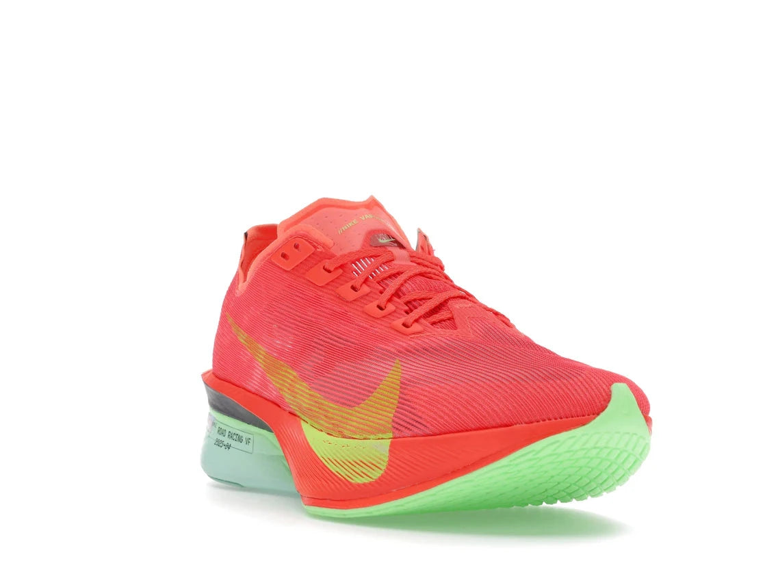 ZoomX Vaporfly Next% 4 Bright Crimson Mint Foam Cave Purple Lime Blast - HF6414-600