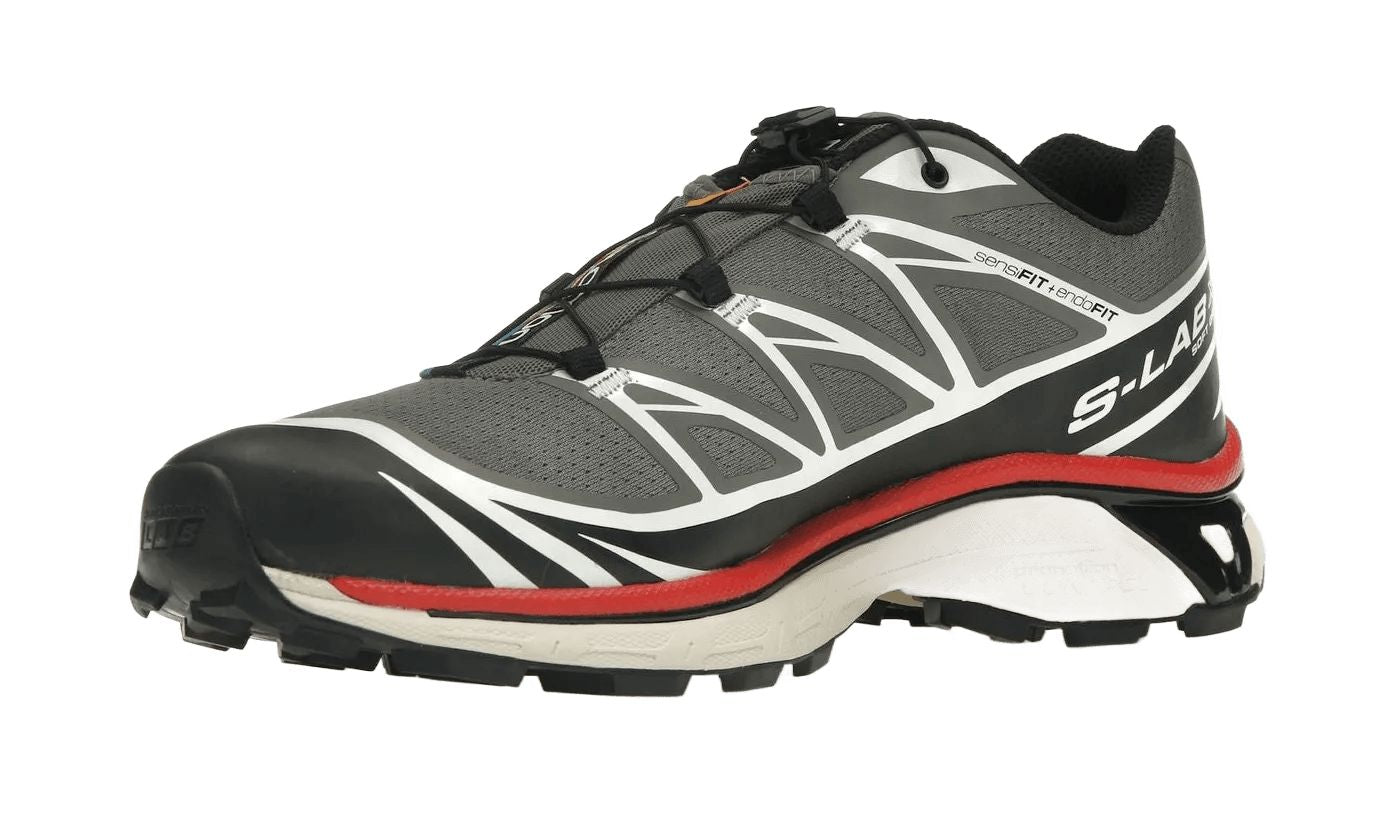 Salomon XT-6 Pewter Aurora Red