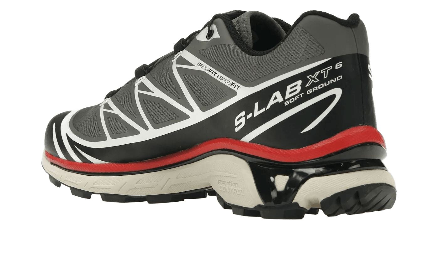 Salomon XT-6 Pewter Aurora Red