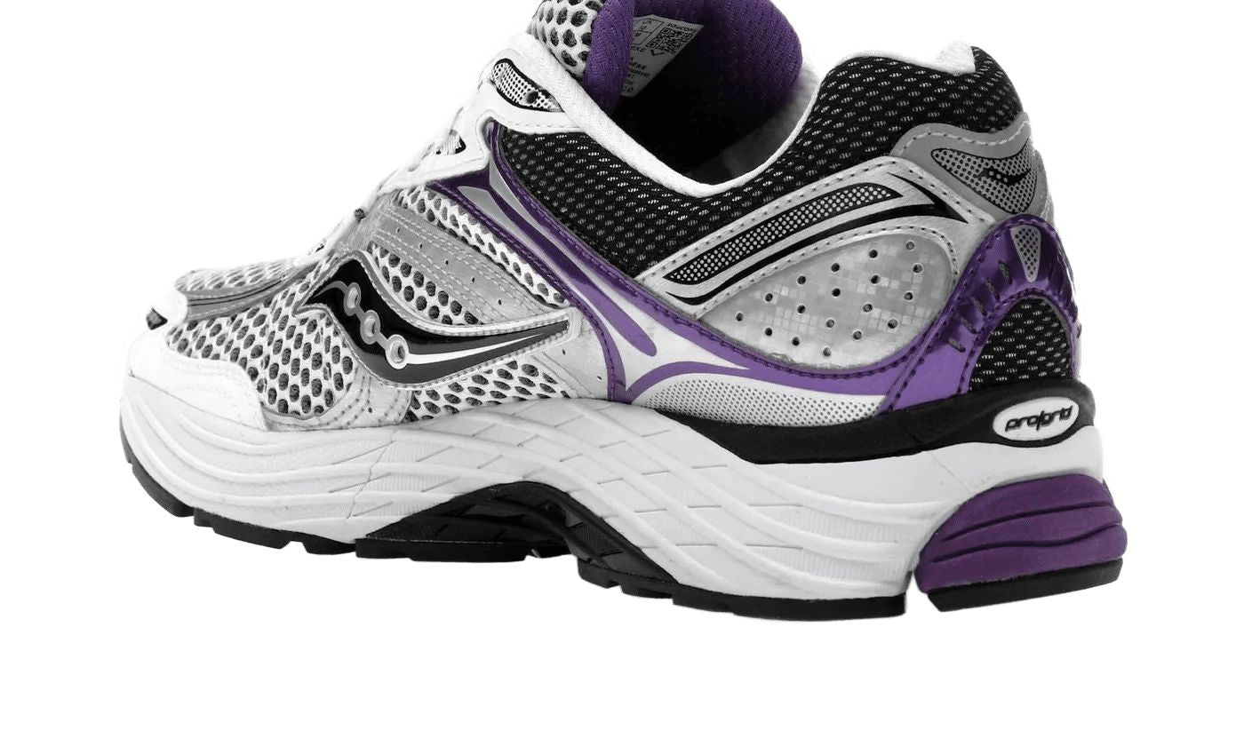 Saucony ProGrid Omni 9 White Black Silver Purple
