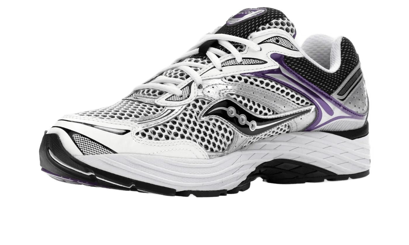 Saucony ProGrid Omni 9 White Black Silver Purple