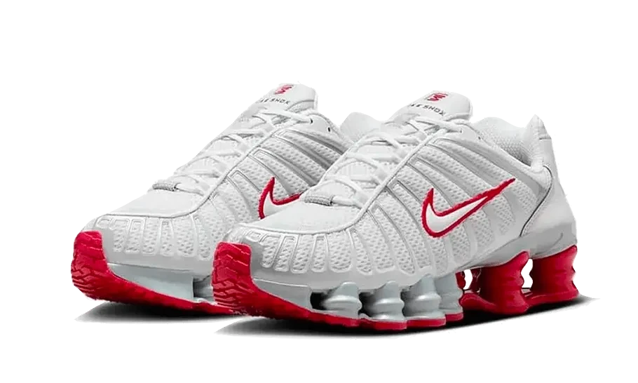 Shox TL Platinum Tint Gym Red – limitierter Sneaker bei Shade Studios