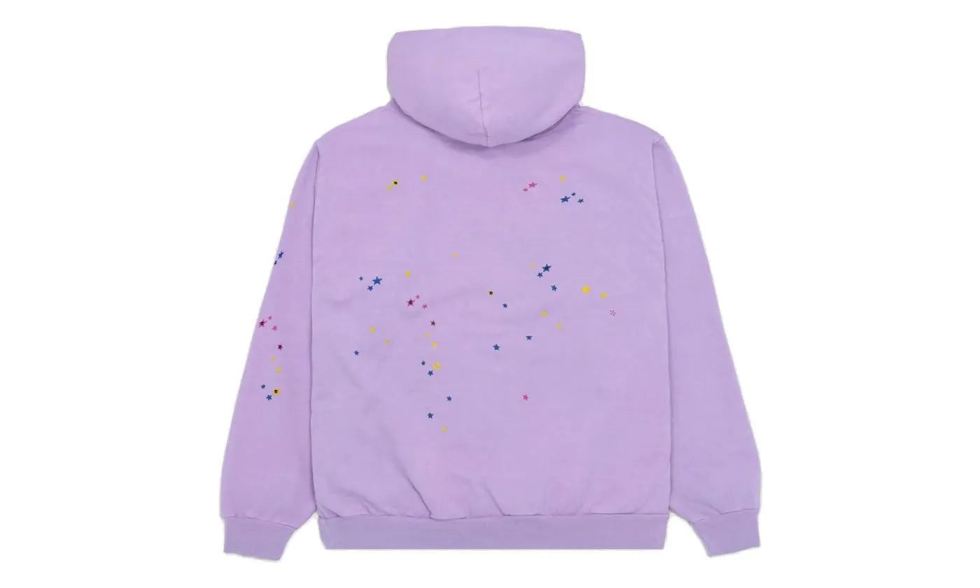 Sp5der Acai Hoodie Purple