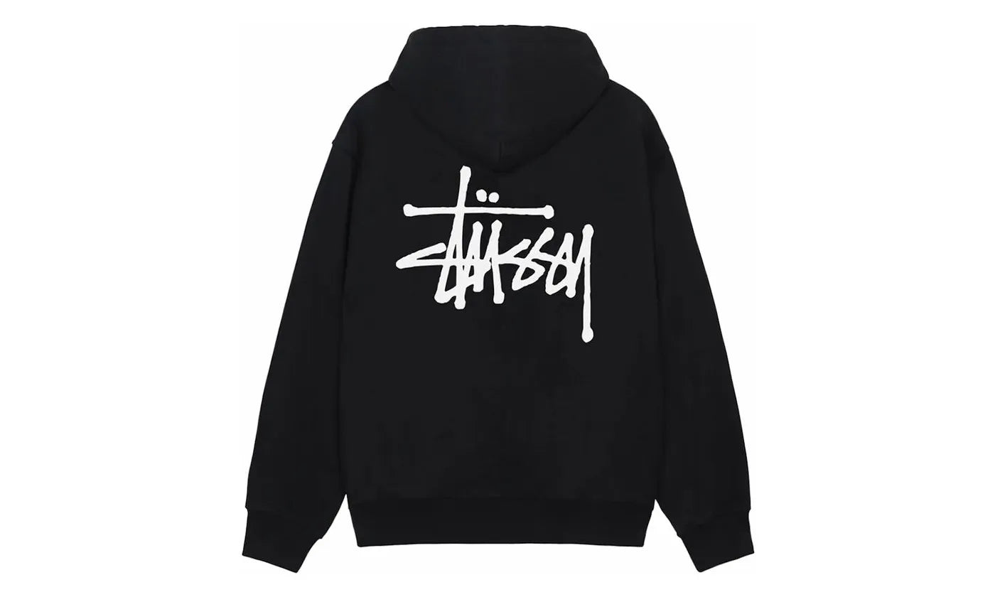 Stussy Basic Stussy Zip Hoodie Black – limitierter Sneaker bei Shade Studios