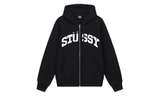 Stussy Block Sport Zip Hoodie Black