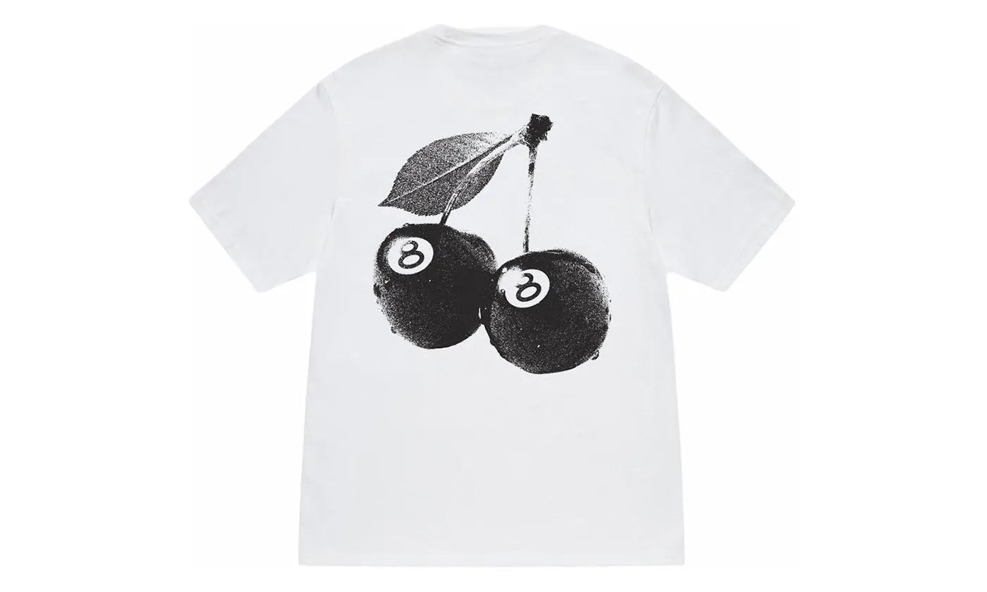 Stussy Cherries Tee White – limitierter Sneaker bei Shade Studios