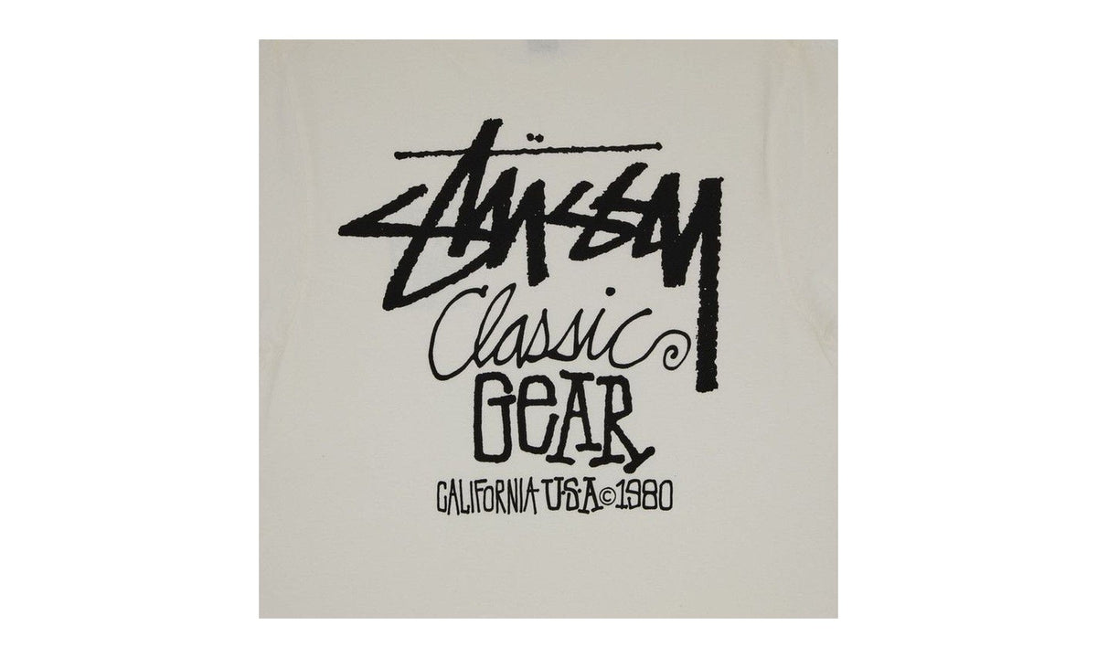 Stussy Classic Gear Tee Pigment Dyed Natural