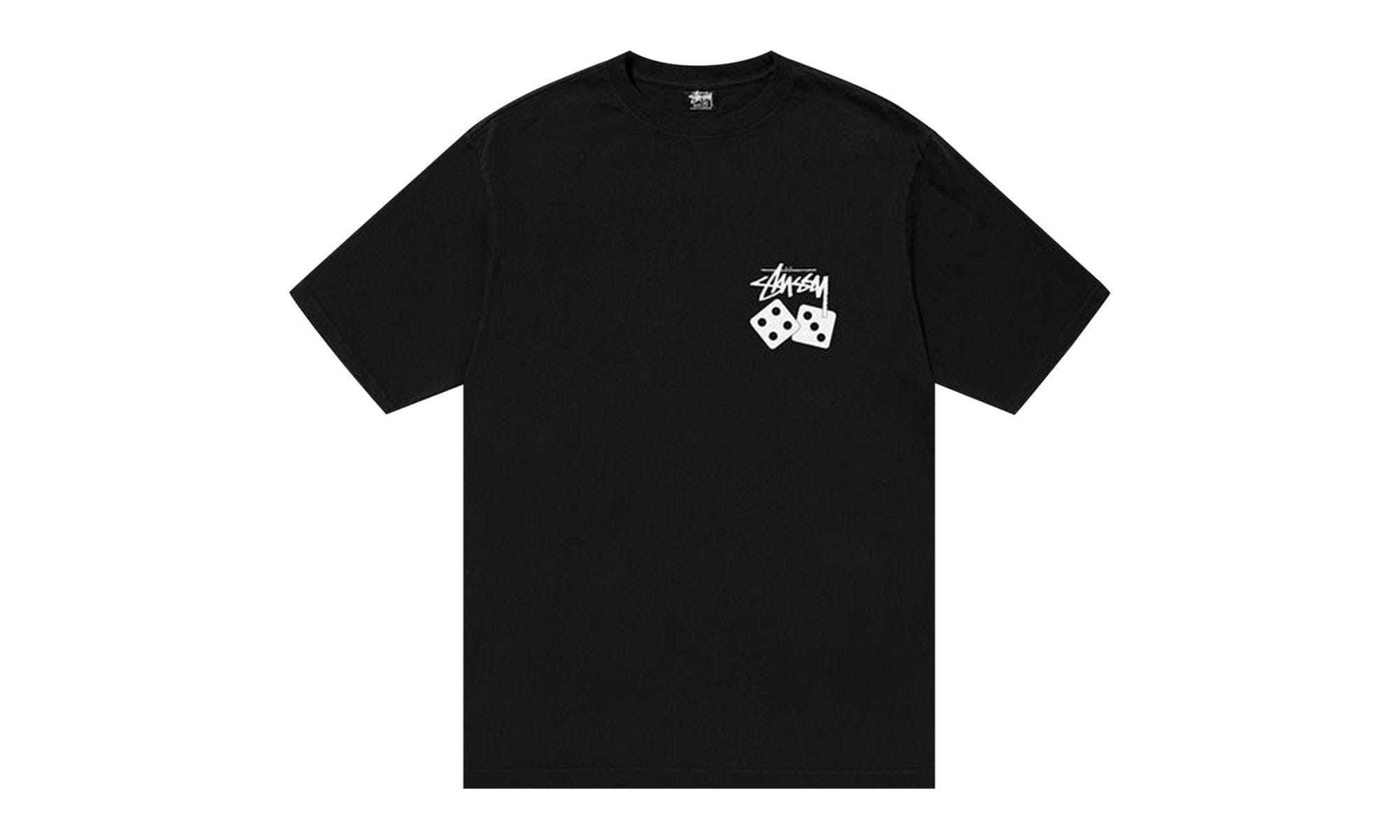 Stussy Dice Pigment Dyed Tee Black
