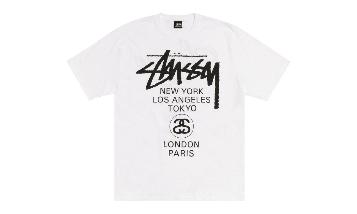 Stussy World Tour Tee White