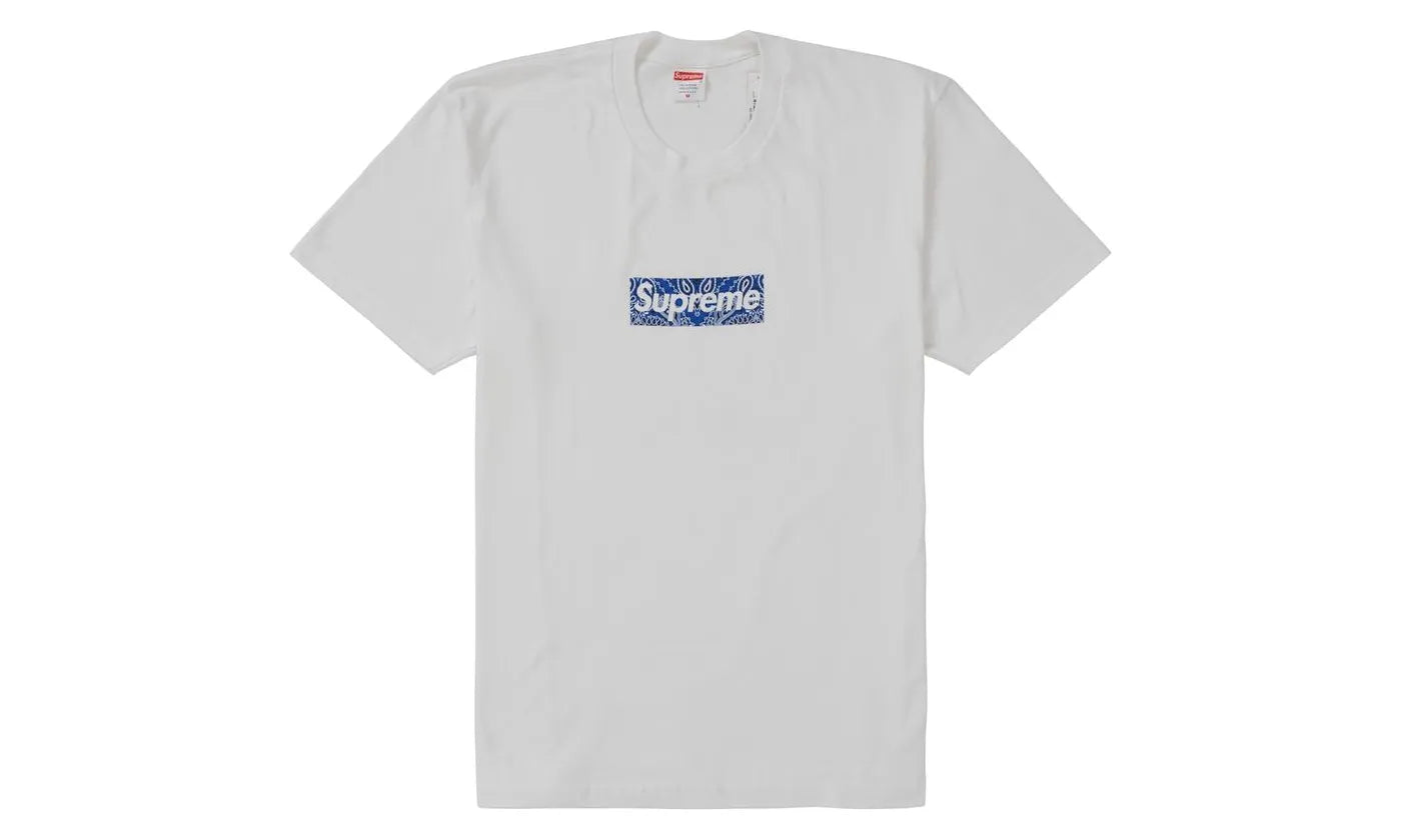 Supreme Bandana Box Logo Tee White - SUPR-SUPREME -MULTI
