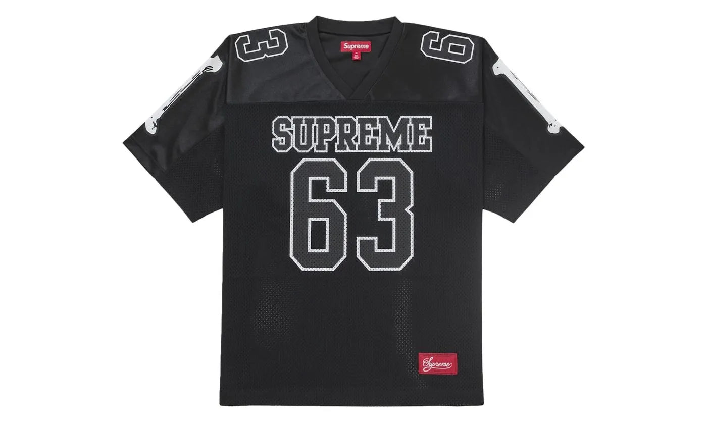 Supreme Bones Football Jersey Black - SUPR-SUBFJB-BLACK1
