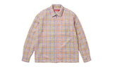Supreme Bouclé Zip Up Shirt Multicolor