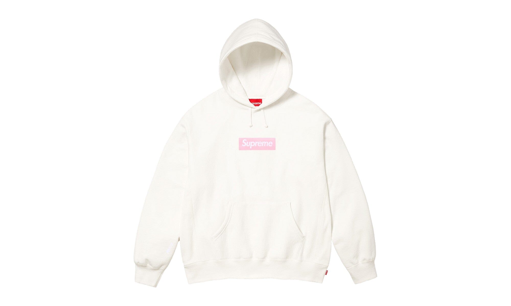 Supreme Box Logo Hooded Sweatshirt White