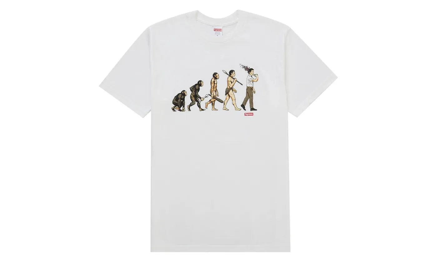 Supreme Evolution Tee White - SUPR-SUEVTWXX-MULTI