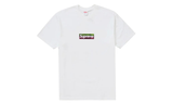 Supreme Los Angeles Fire Relief Box Logo Tee White