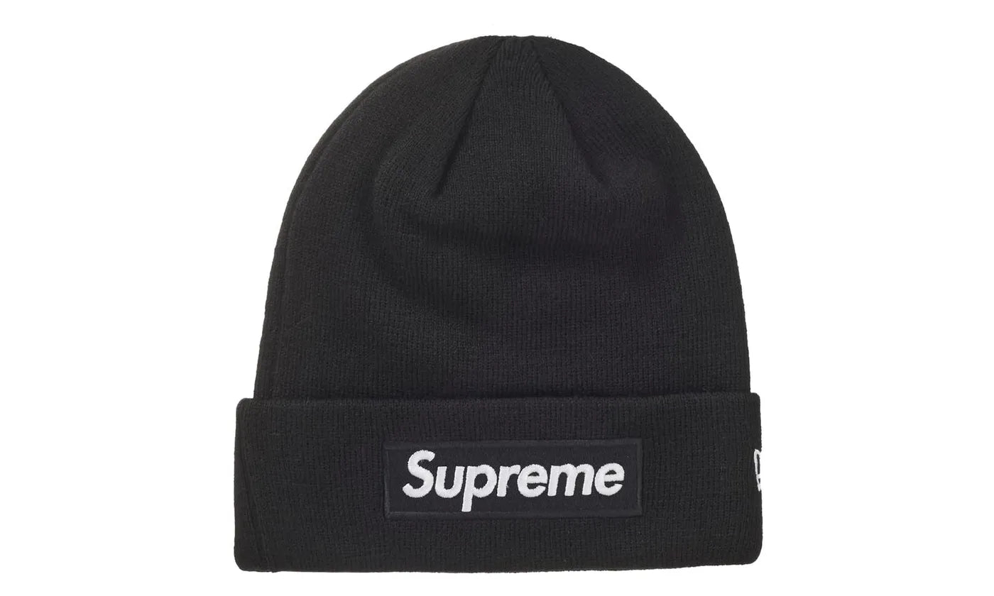 Supreme New Era Box Logo Beanie (FW24) Black – limitierter Sneaker bei Shade Studios