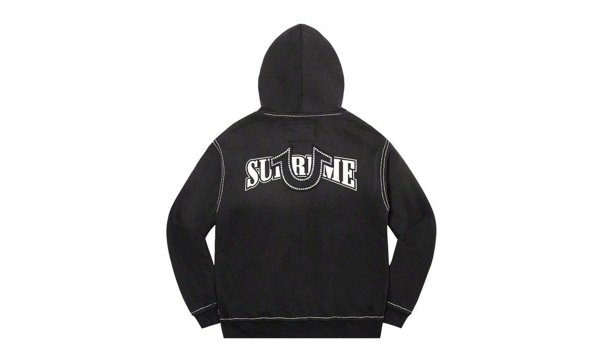 Supreme x True Religion Zip Up Hooded Sweatshirt Black