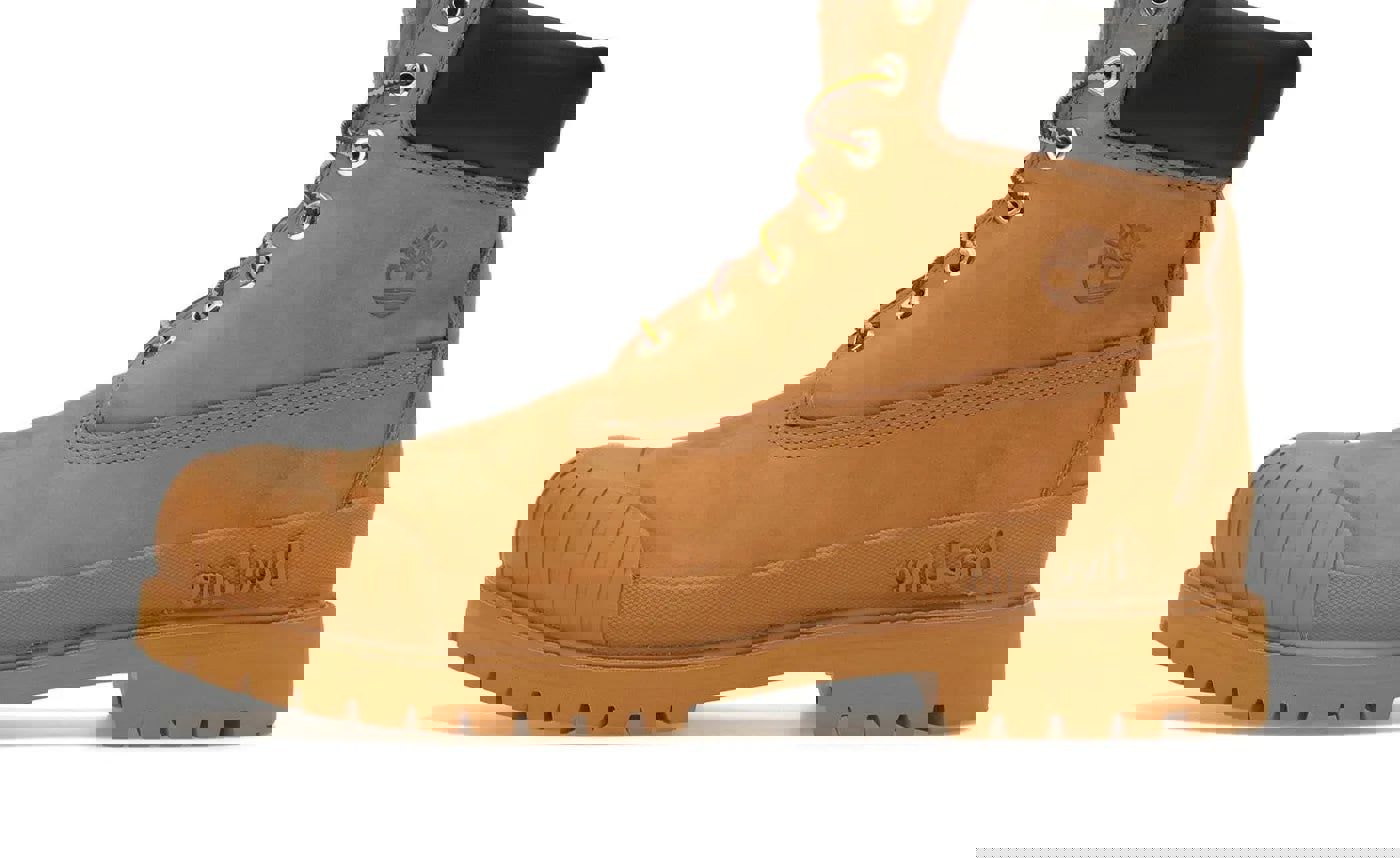 Timberland 6' Boot Premium Bee Line Rubber Toe WP Wheat Nubuck