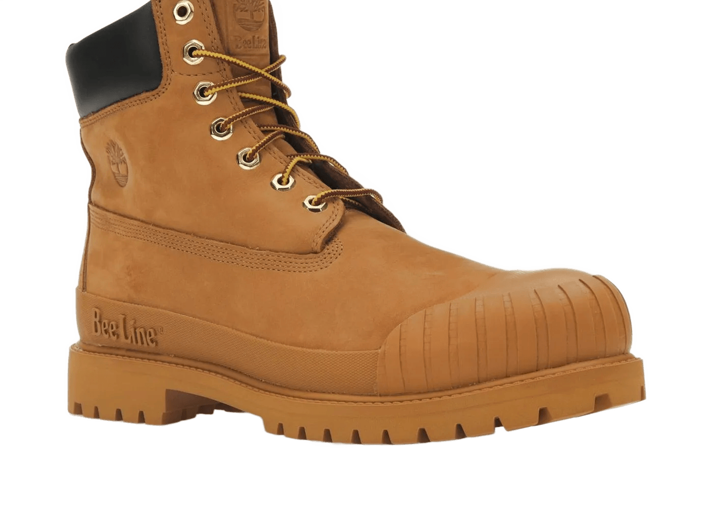 6' Boot Premium Bee Line Rubber Toe WP Wheat Nubuck - TB0A5ZNU231