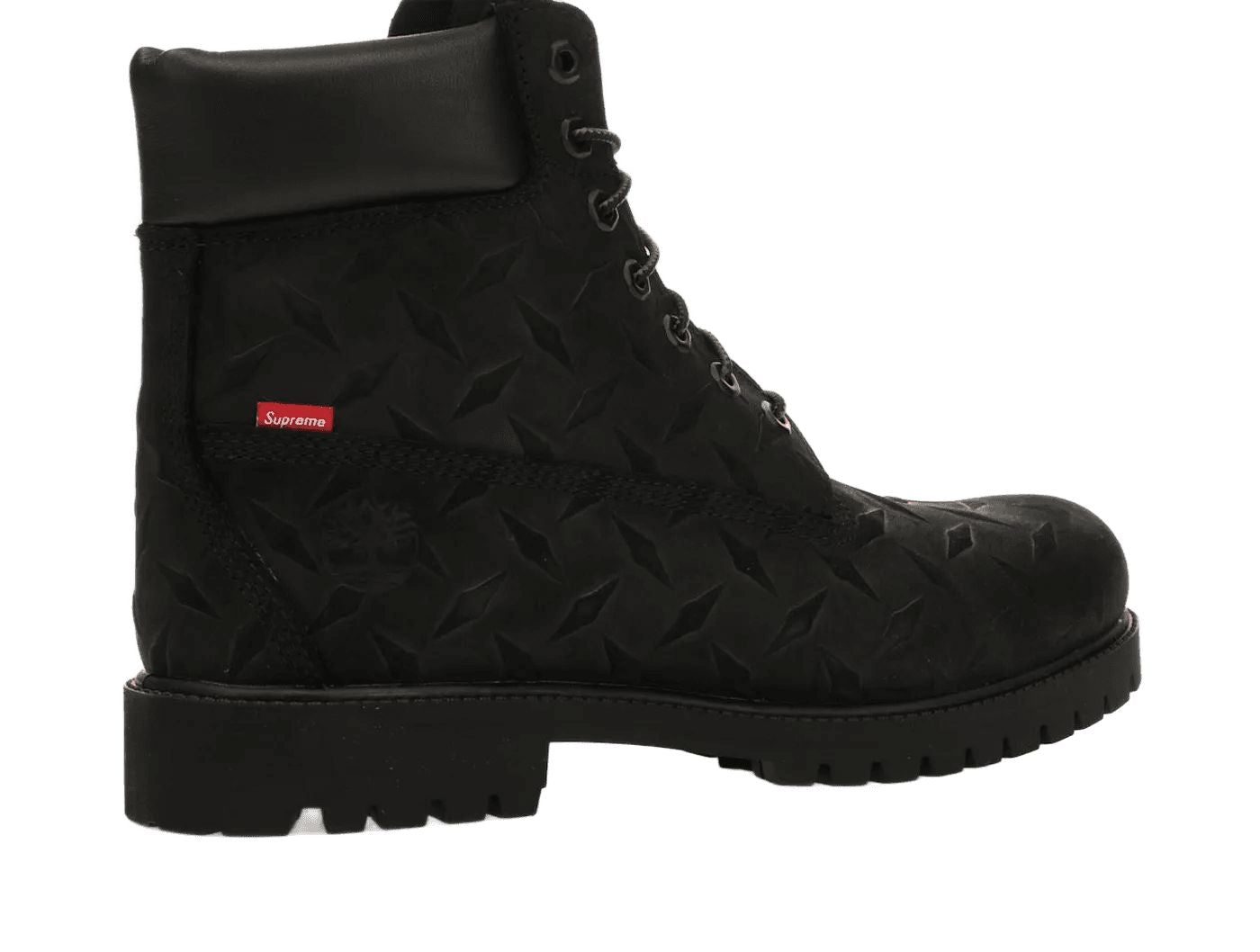 Timberland 6' Premium Waterproof Boot Supreme Diamond Plate Black – limitierter Sneaker bei Shade Studios