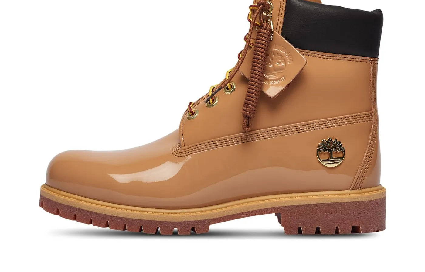 6' Premium Waterproof Patent Boots Finch Wheat - TB0A41MW-A3K