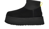UGG Classic Mini Dipper Boot Black Yellow