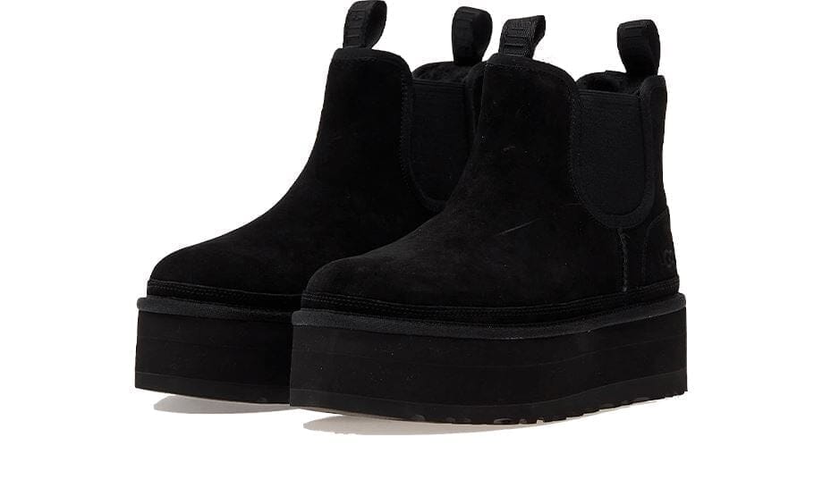 UGG Neumel Platform Chelsea Boot Black - 1134526-BLK