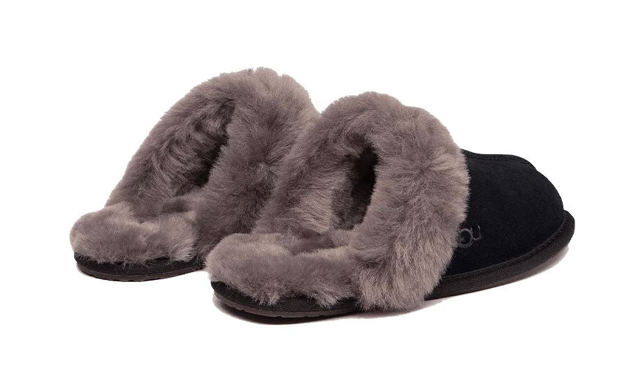 UGG Scuffette II Slipper Black Grey – limitierter Sneaker bei Shade Studios