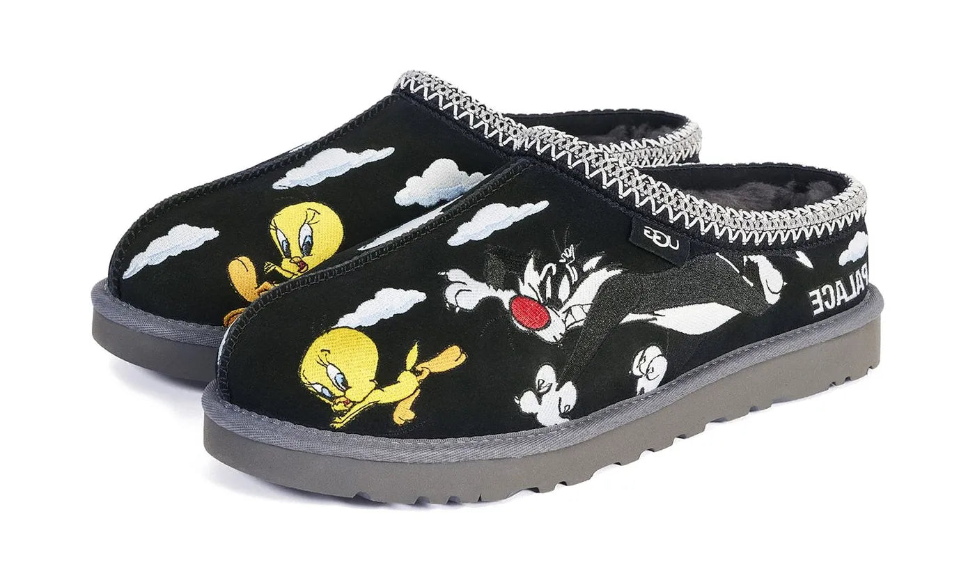 UGG Tasman Slipper Palace x Looney Tunes Black - 1181910-BLK