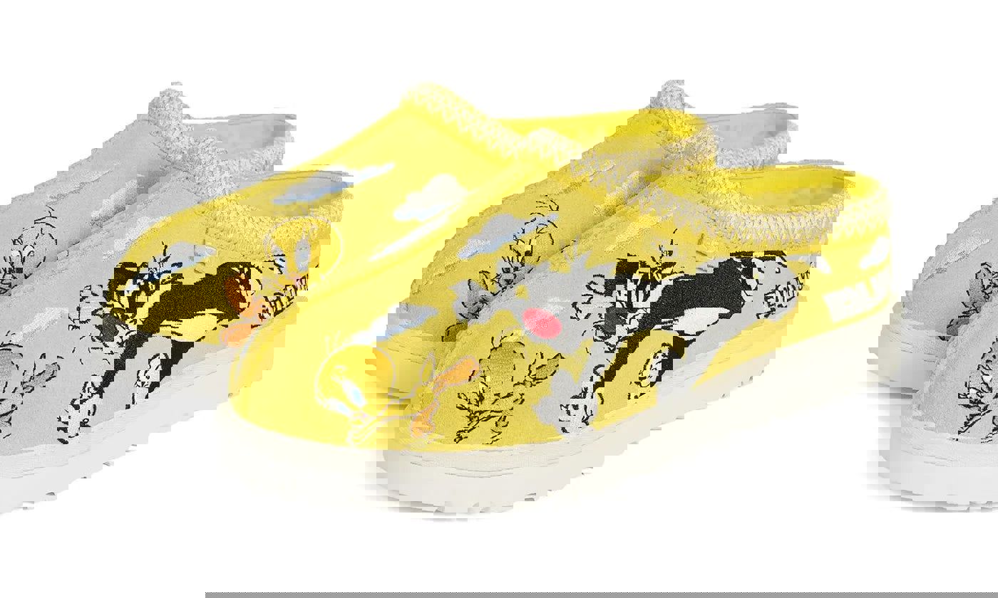 UGG Tasman Slipper Palace x Looney Tunes Yellow