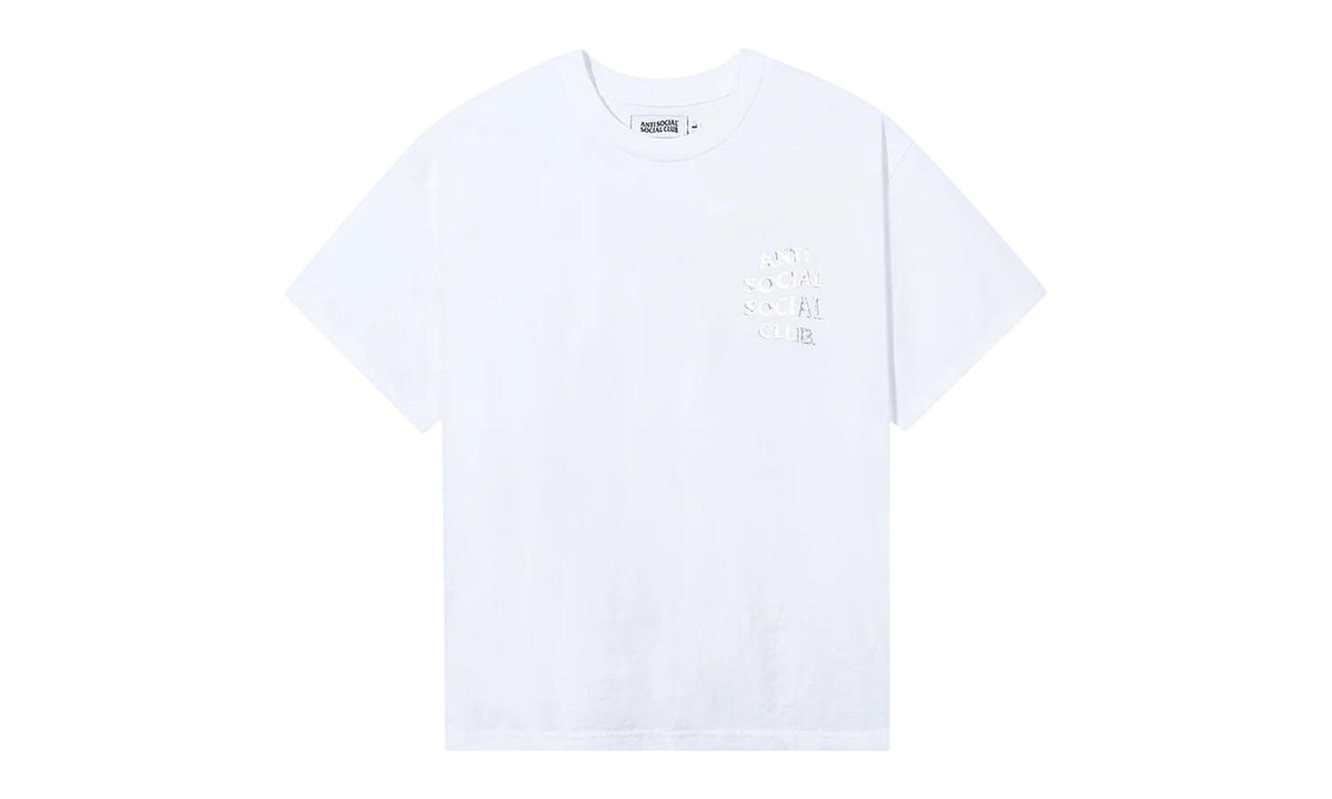 Anti Social Social Club Get Weird Hologram Tee White