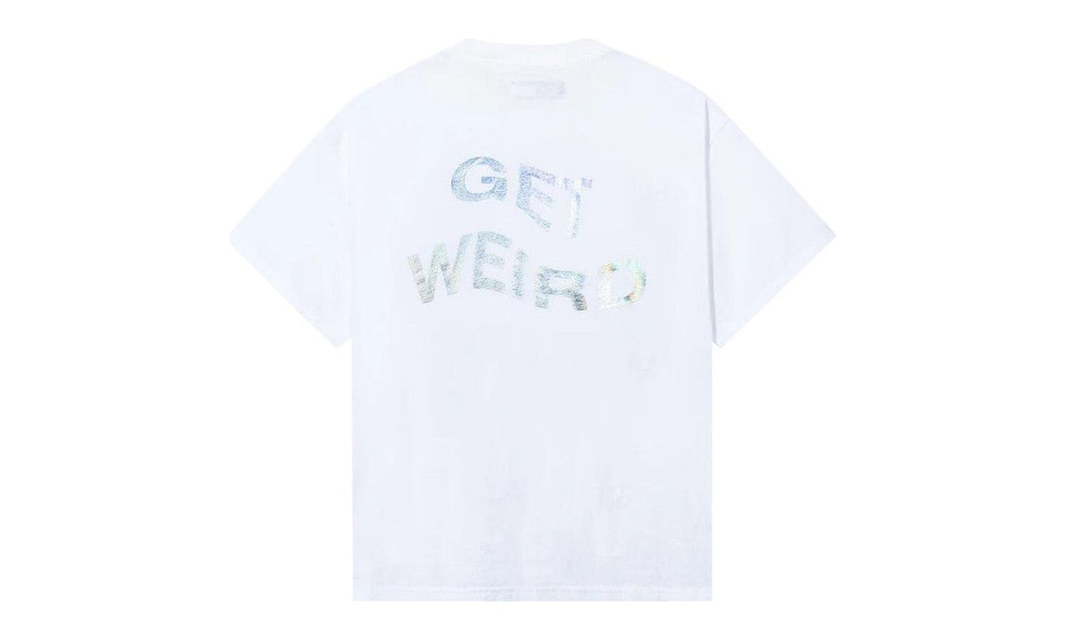 Anti Social Social Club Get Weird Hologram Tee White