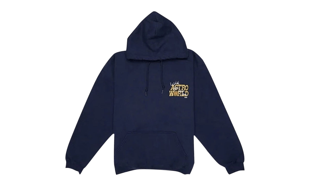 Cactus Jack by Travis Scott Astroworld Houston Exclusive Hoodie Blue
