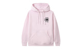Anti Social Social Club Bat Emoji Hoodie Pink