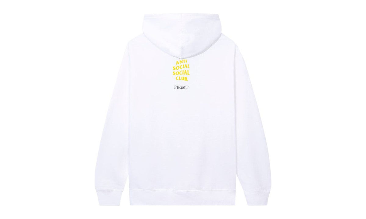 Anti Social Social Club x Fragment Called Interference Hoodie White