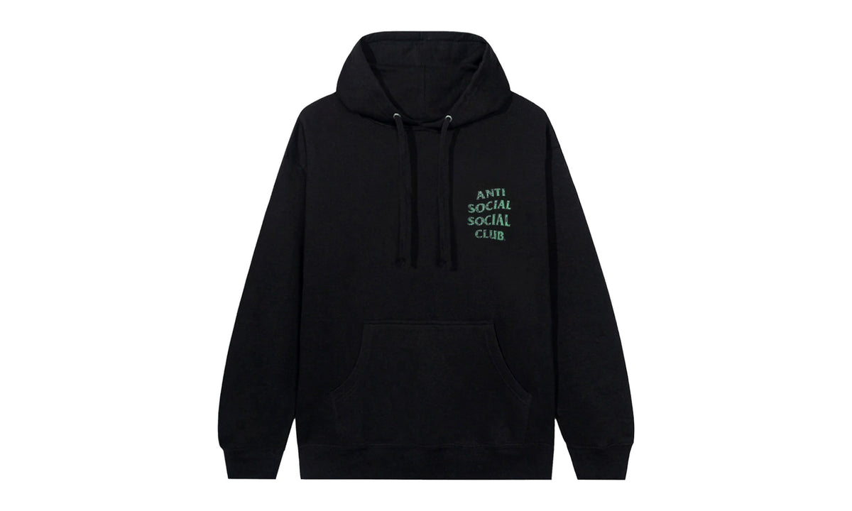 Anti Social Social Club Glitch Hoodie Black