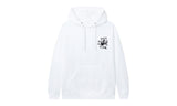 Anti Social Social Club x Playboy Bunny Logo Hoodie White