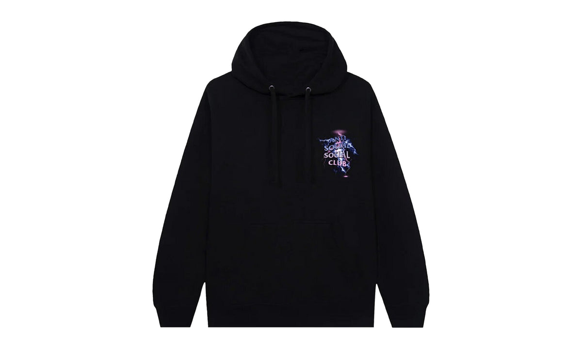Anti Social Social Club Bolt From The Blue Hoodie Black