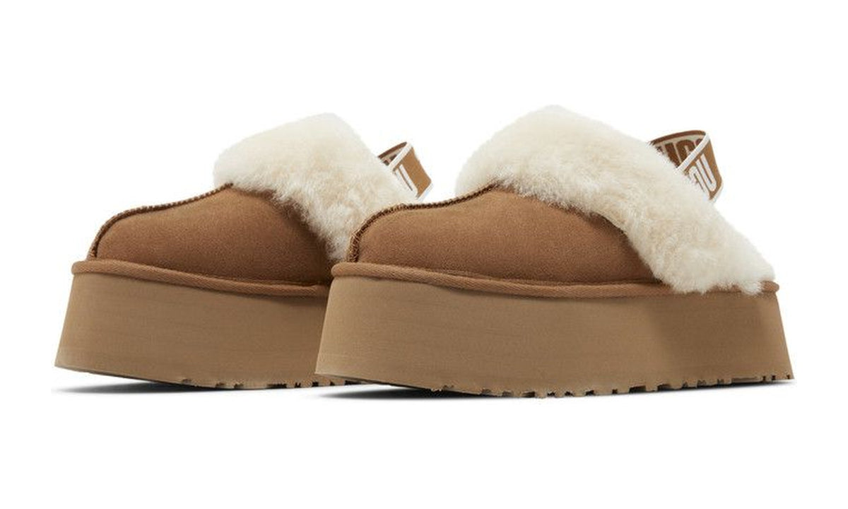 UGG Wmns Funkette Slipper Chestnut
