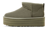 UGG Classic Ultra Mini Platform Moss Green