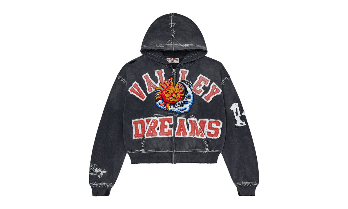 Vale Forever Sunny Zip Up Black