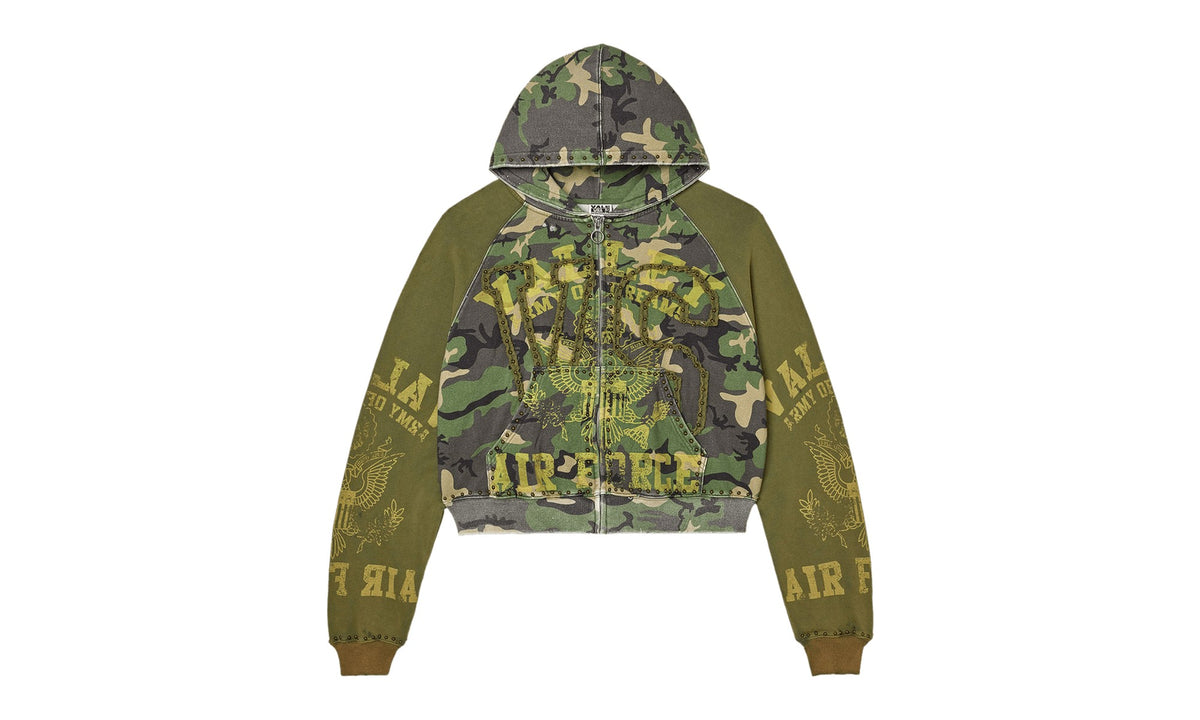Vale Forever Terrain Zip Up Green/Yellow